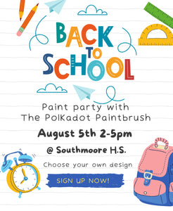 8/5 Southmoore Teachers Paint Party