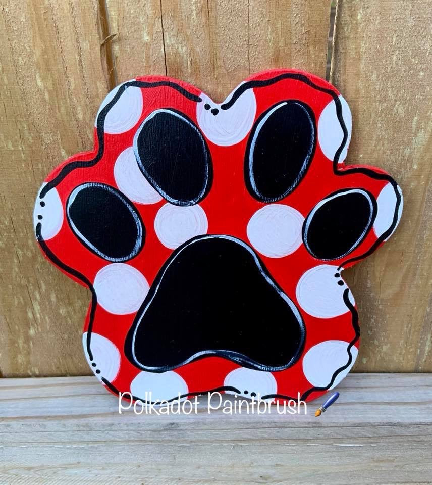 (SALE) Paw Print Attachment