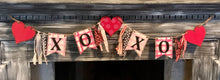 Load image into Gallery viewer, XOXO heart Banner
