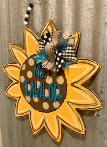 Sunflower Door hanger