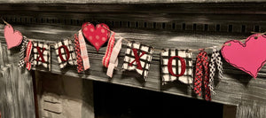 XOXO heart Banner