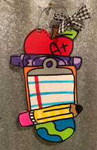 Load image into Gallery viewer, 9” teacher ornament
