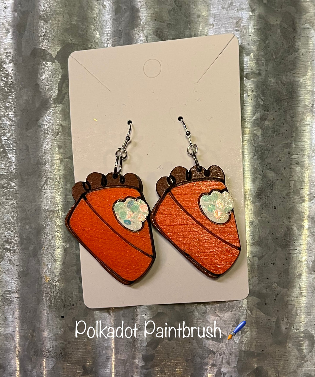 Pumpkin Pie Earrings