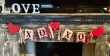 Load image into Gallery viewer, XOXO heart Banner
