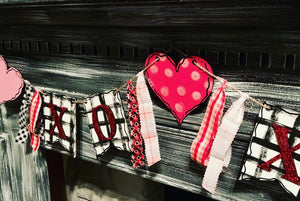 XOXO heart Banner